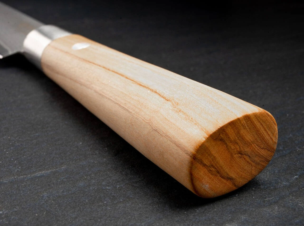 Damast Olive Schinkenmesser 6 Damast Olive Schinkenmesser – Bild 6