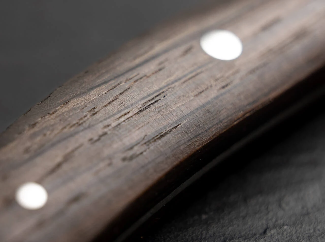 Damast Pure Räuchereiche Spickmesser 5 Damast Pure Räuchereiche Spickmesser – Bild 5