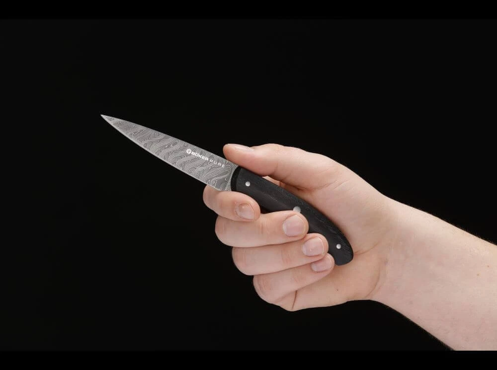 Damast Pure Spickmesser 2 Damast Pure Spickmesser – Bild 2