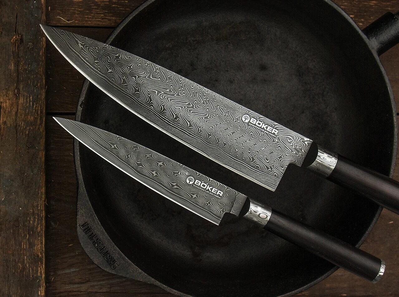 Damast Superior Chefmesser 2 Damast Superior Chefmesser – Bild 2