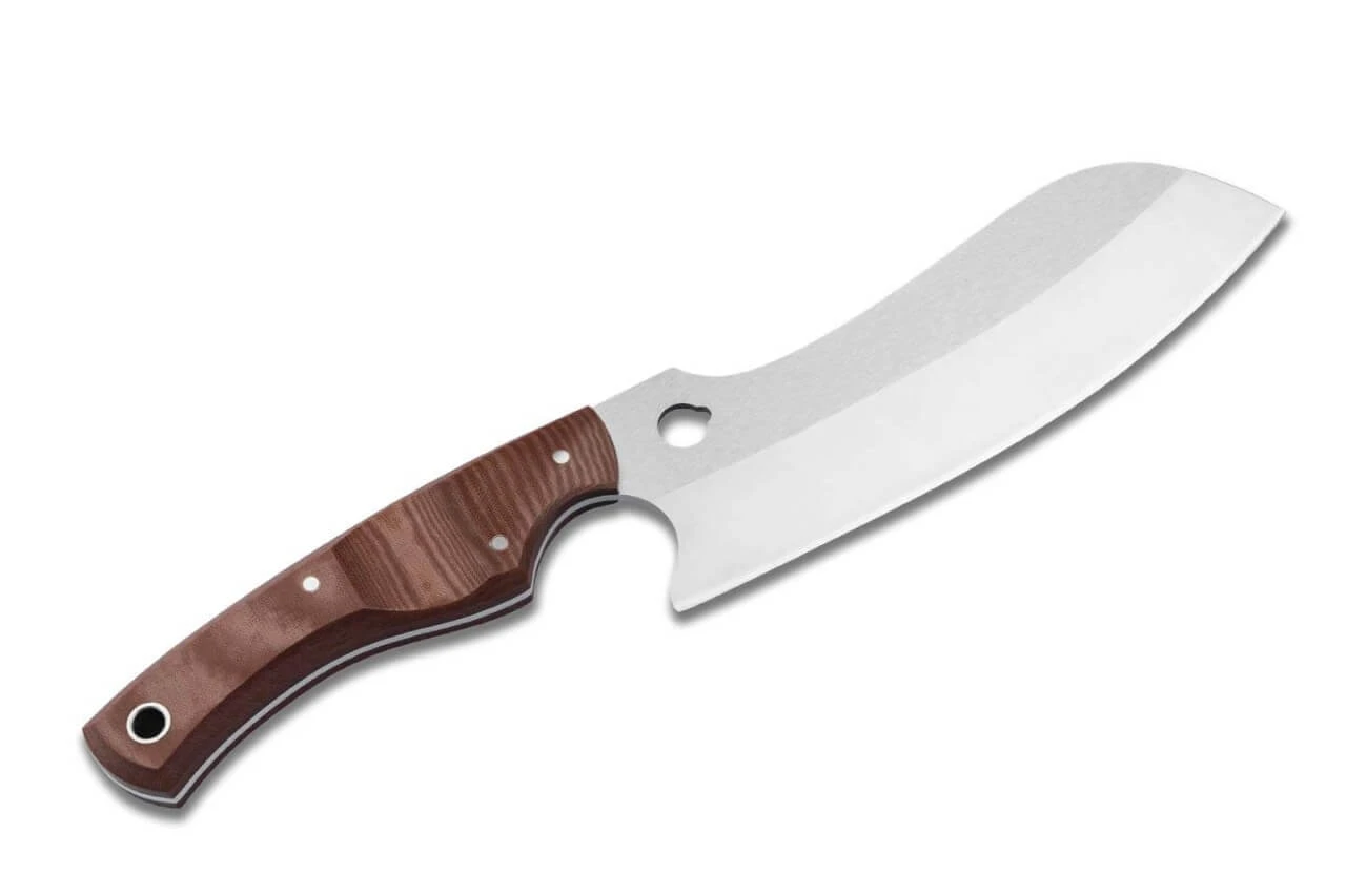 Santoku Micarta Braun 2 Santoku Micarta Braun – Bild 2