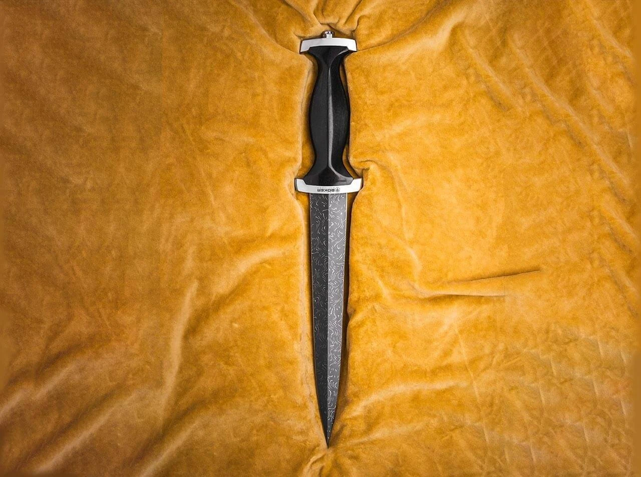 Schweizer Dolch Mosaikdamast 4 Schweizer Dolch Mosaikdamast – Bild 4