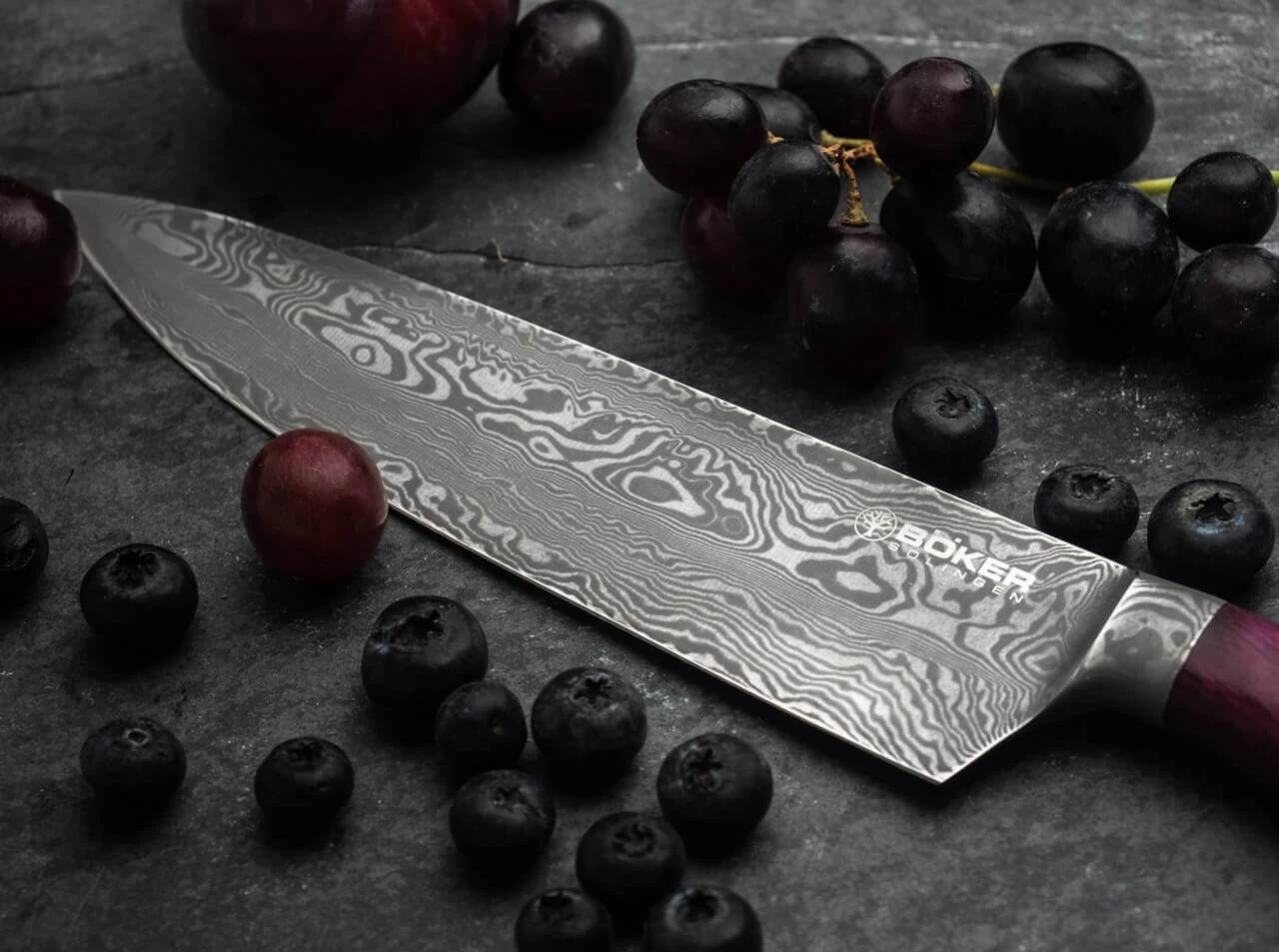 Supernova Damast Chefmesser 8 Supernova Damast Chefmesser – Bild 8