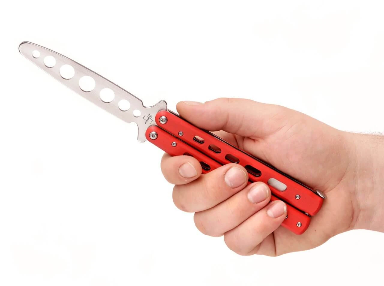 Balisong Trainer Red 6 Balisong Trainer Red – Bild 6