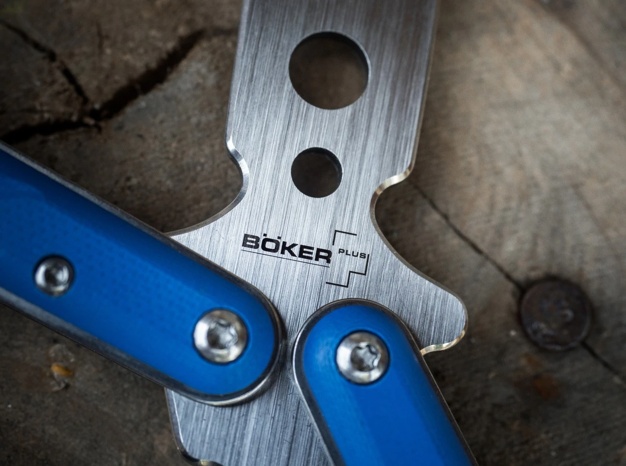 BHQ Balisong Trainer Blue 8 BHQ Balisong Trainer Blue – Bild 8