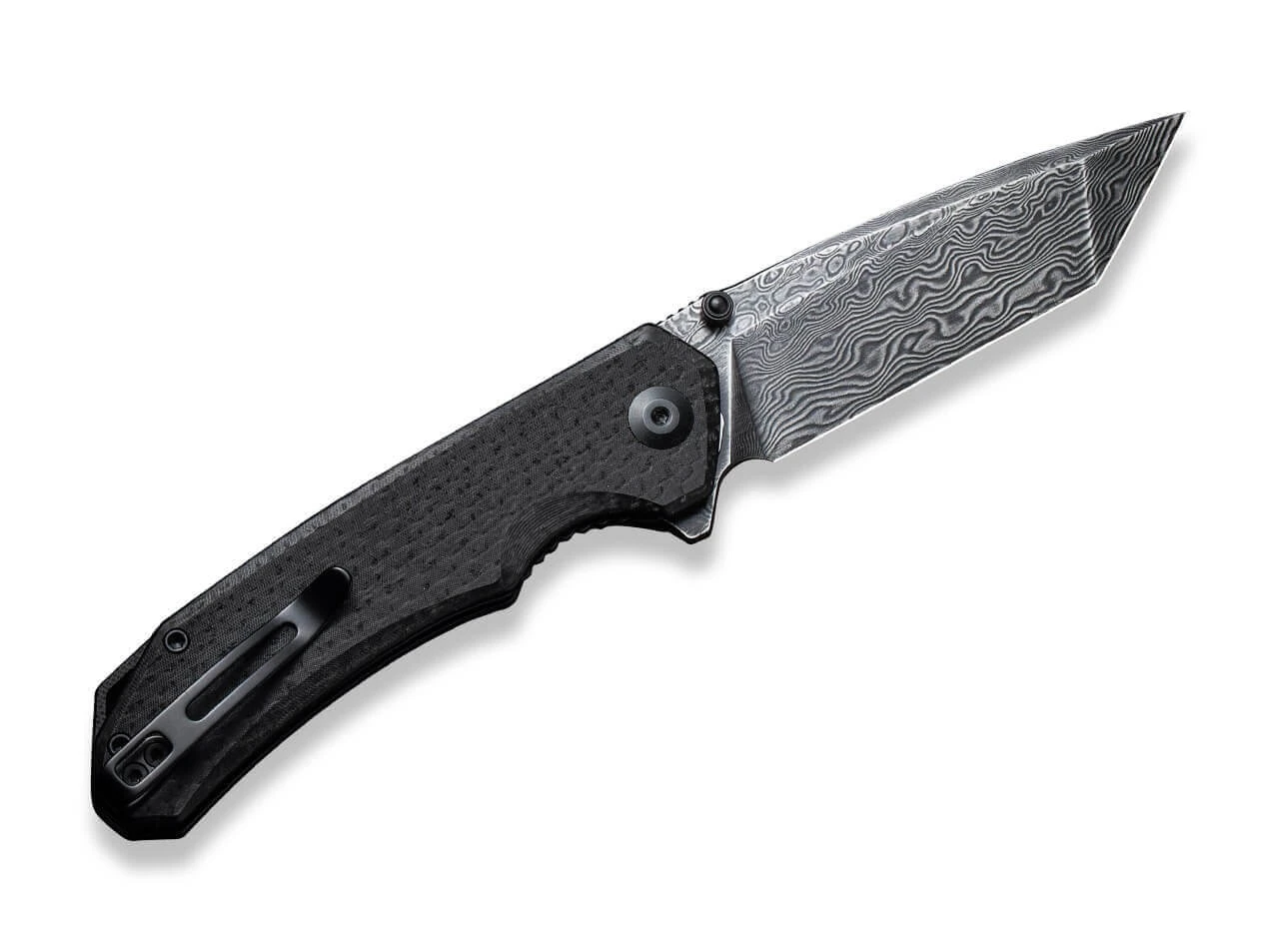 Brazen Damascus Micarta Black 2 Brazen Damascus Micarta Black – Bild 2