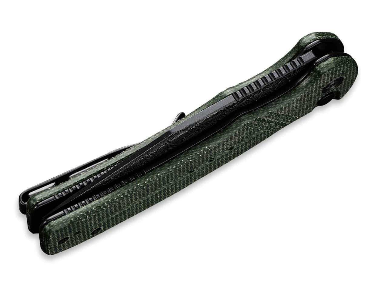 Cogent Damast Micarta Green 7 Cogent Damast Micarta Green – Bild 7