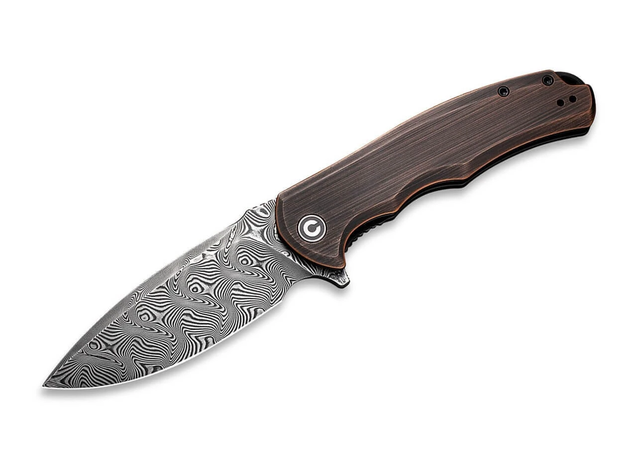 Praxis Black Copper Damascus 1 Praxis Black Copper Damascus