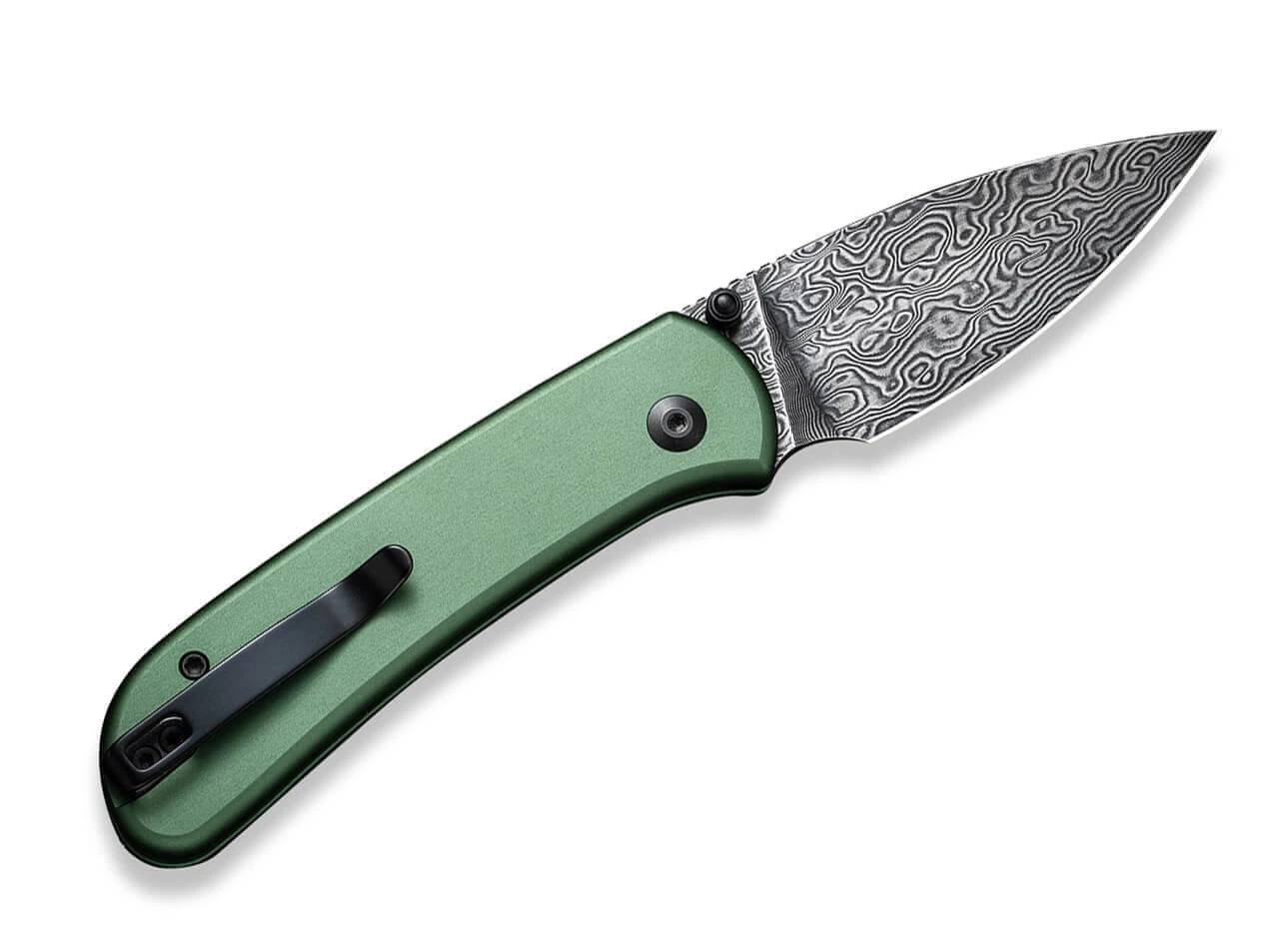 Qubit Aluminum Green Damascus 2 Qubit Aluminum Green Damascus – Bild 2