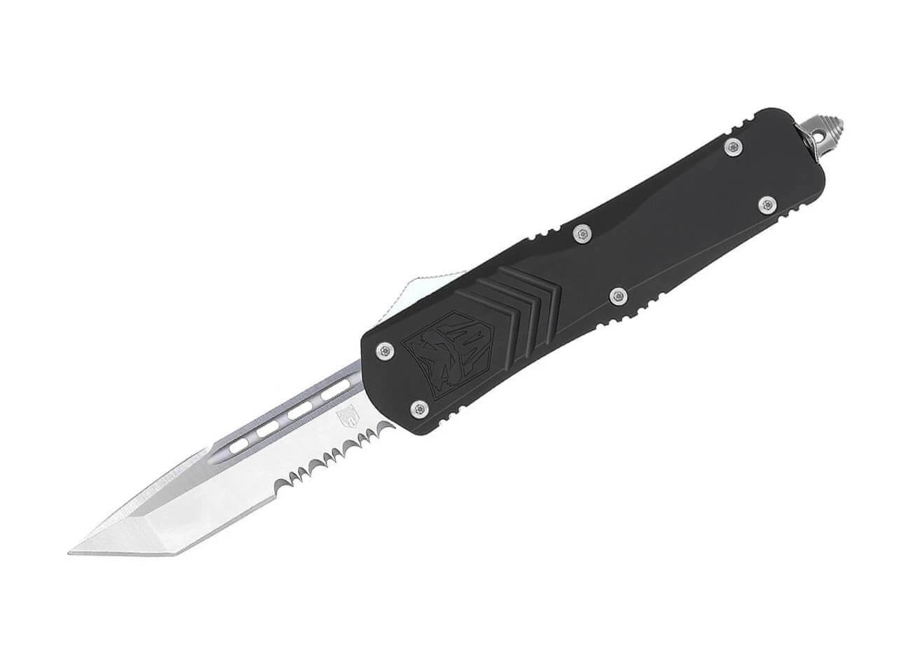 Large Black FS-X Tanto Serrated 1 Large Black FS-X Tanto Serrated