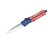 Large CTK-1 Cerakote American Flag Tanto Not Serrated