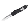 Large FS-3 Jolly Roger Black Tanto Serrated