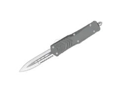 Large FS-X Grey Dagger 1-Side Serrated