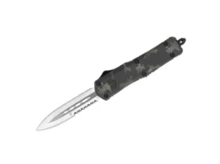 Medium FS-3 Urban Multi-Cam Dagger 1-Side Serrated