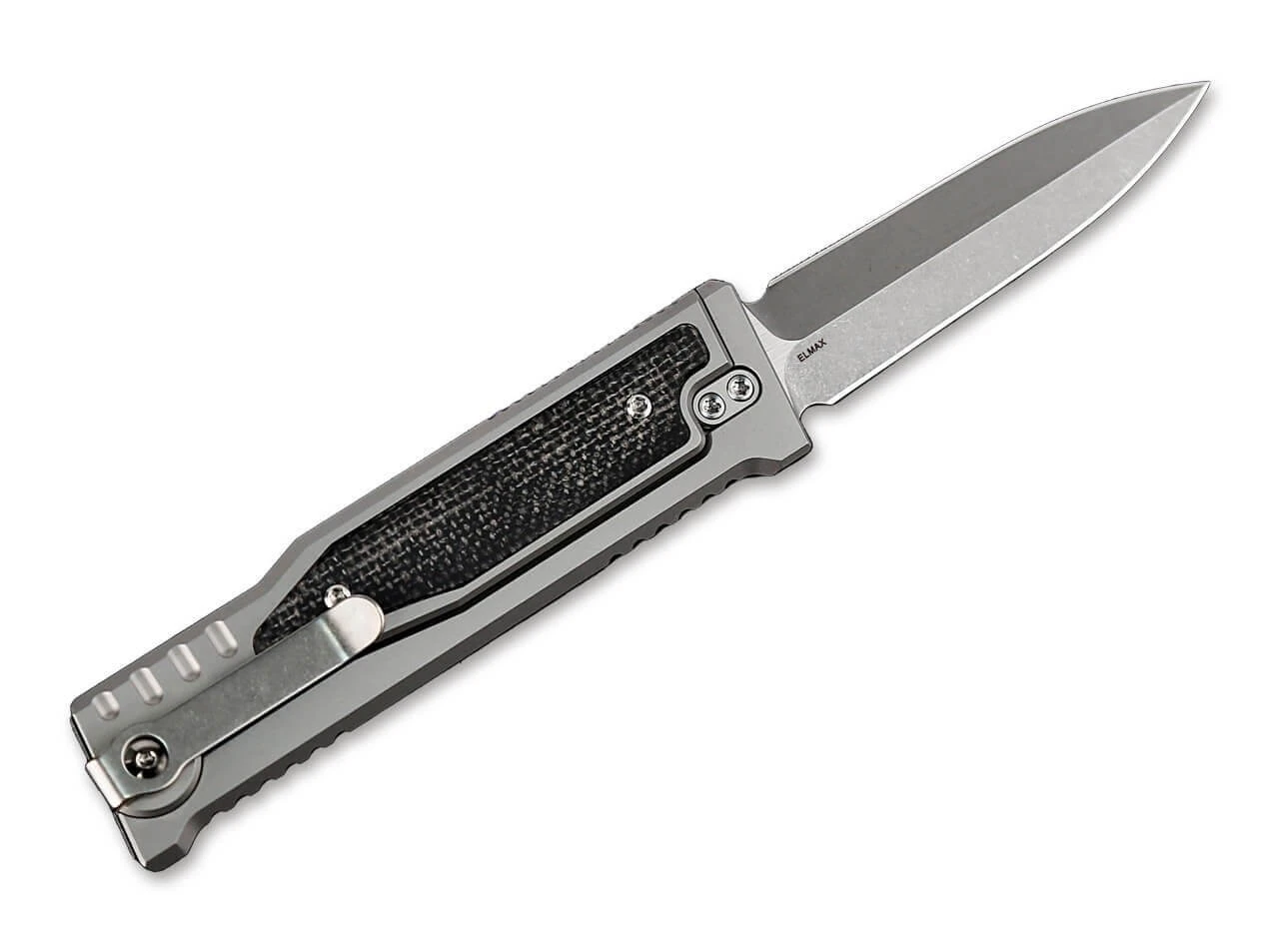 EXO-M Black Micarta Double Edge 2 EXO-M Black Micarta Double Edge – Bild 2