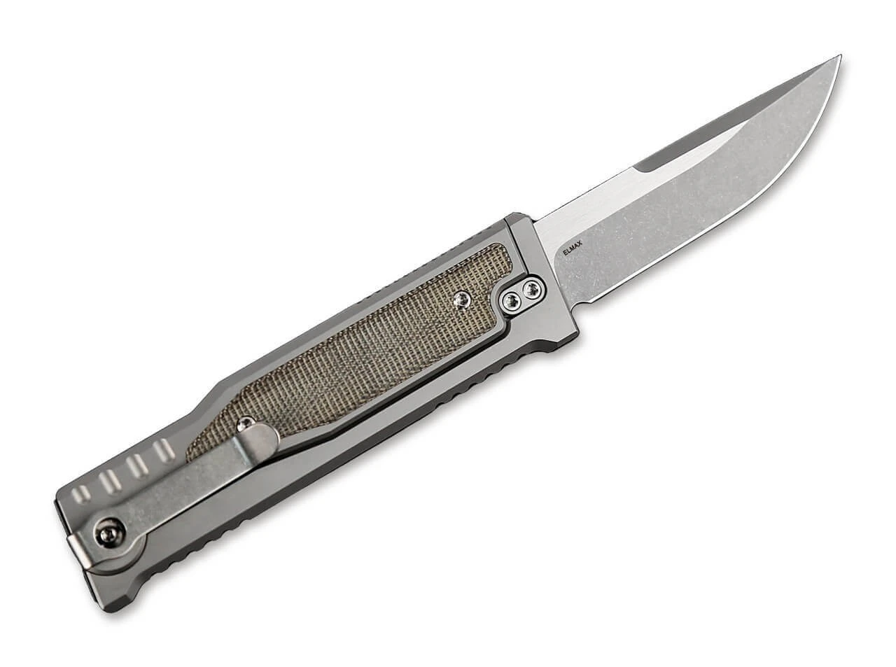 EXO-M Green Micarta Drop Point 2 EXO-M Green Micarta Drop Point – Bild 2