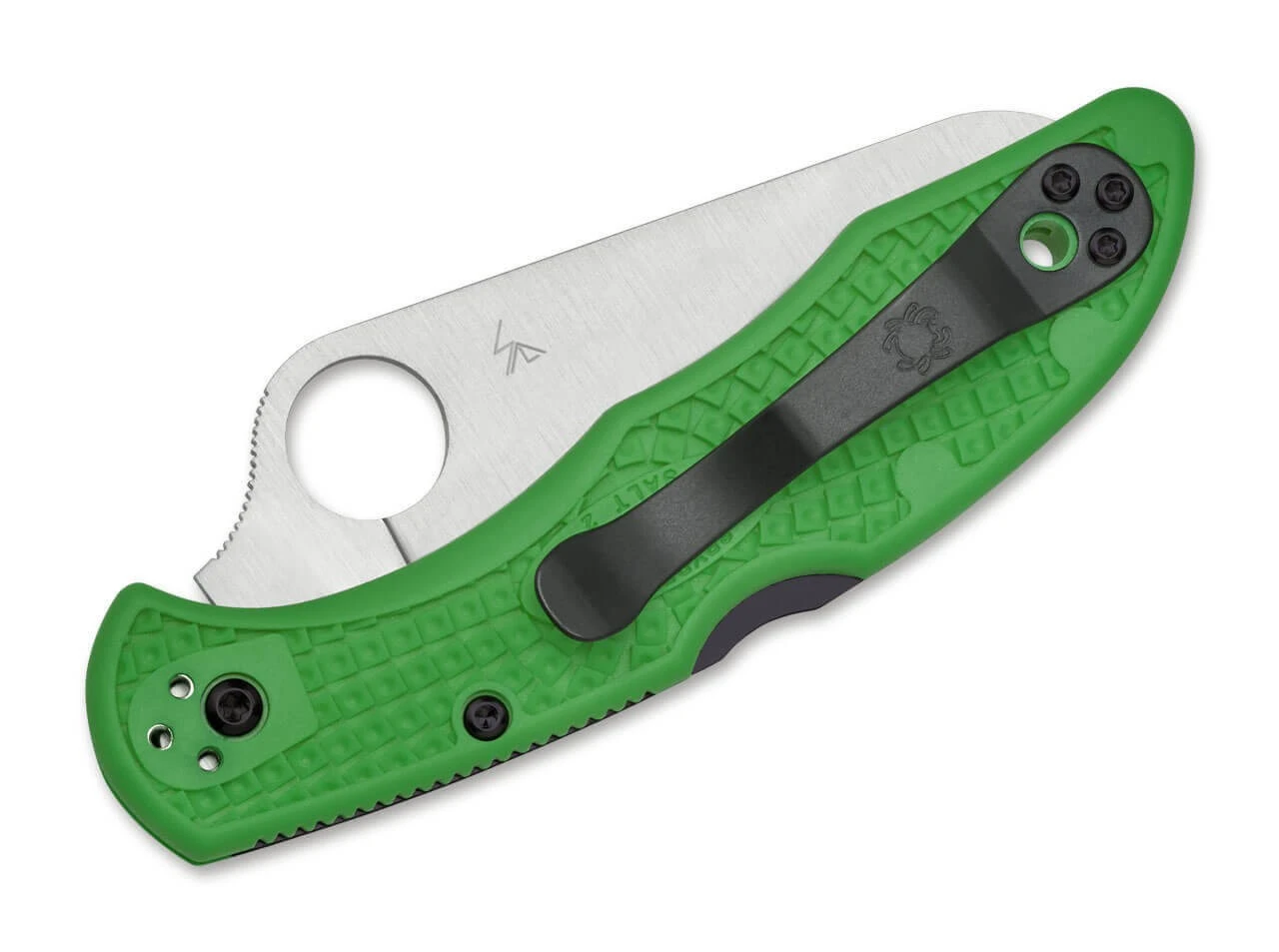 Spyderco Salt 2 Serrated LC200N Green 2 Spyderco Salt 2 Serrated LC200N Green – Bild 2