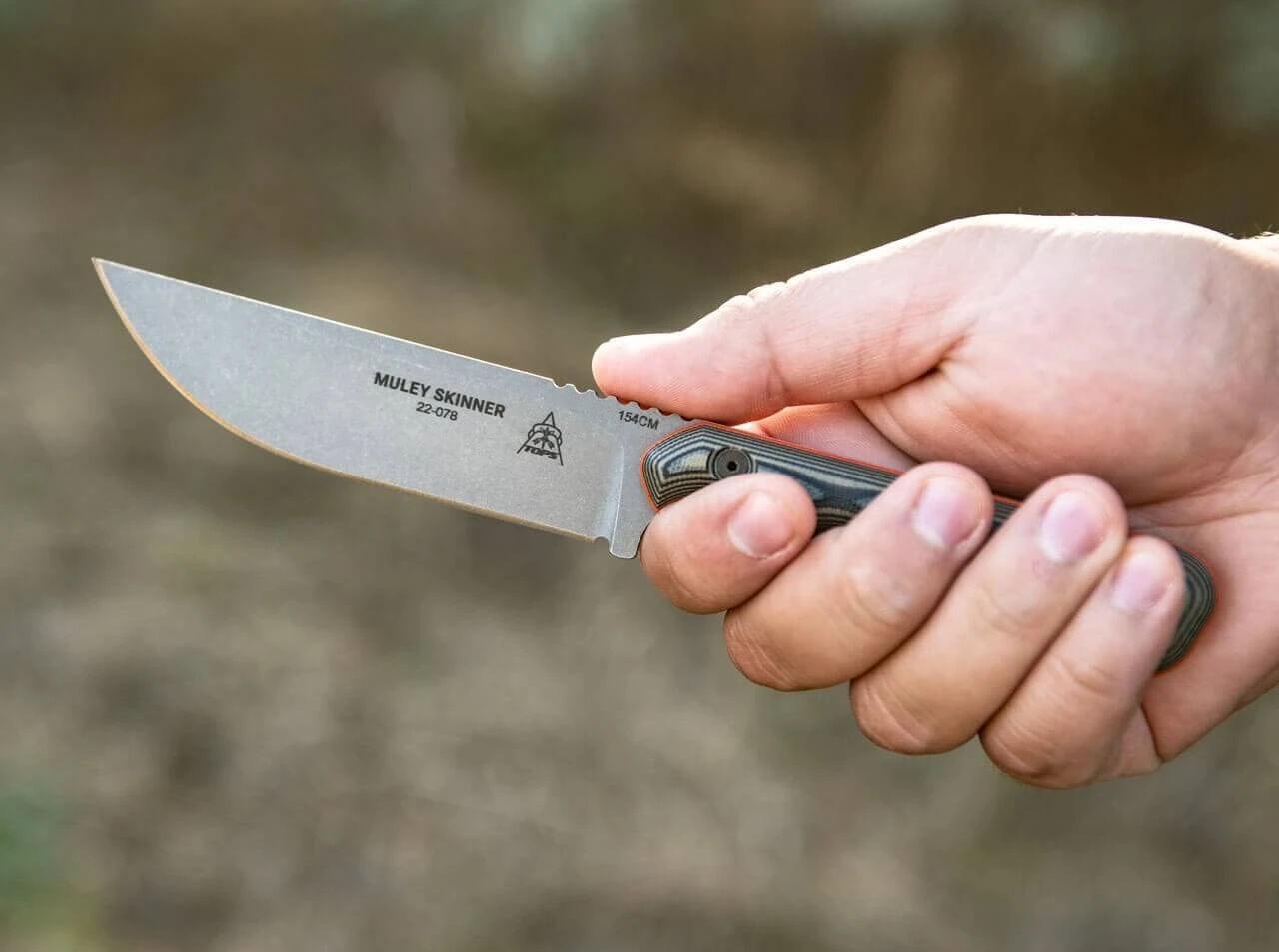 TOPS Knives Muley Skinner Tan Black G10 4 TOPS Knives Muley Skinner Tan Black G10 – Bild 4