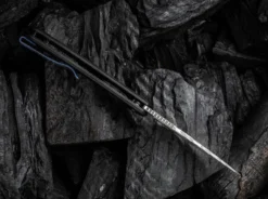 Beacon Damascus Titanium Black -Messer Discounter we knife beacon damascus titanium black 01we715dam 6 1280x1280