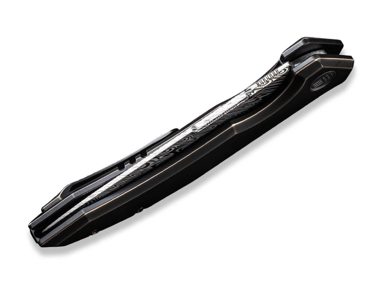 Quixotic Titanium Bronze Damascus 4 Quixotic Titanium Bronze Damascus – Bild 4