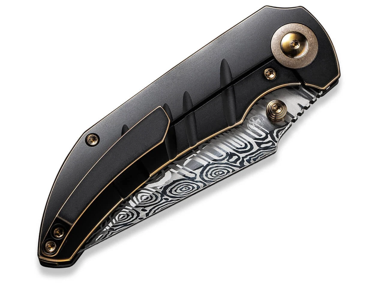 Riff-Raff Bronze & Black Titanium Damascus 5 Riff-Raff Bronze & Black Titanium Damascus – Bild 5